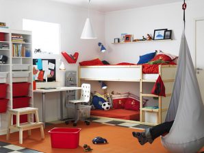 Pokój dziecięcy dla rodzeństwa / chłopaków IKEA
