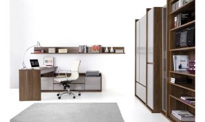Domowe minimalistyczne biuro INBOX Meble VOX