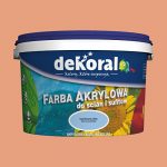 DEKORAL Farba emulsyjna akrylowa 2,5 l  amaretto Leroy Merlin