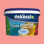 DEKORAL Farba emulsyjna akrylowa 2,5 l koralowy jasny Leroy Merlin