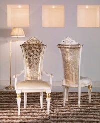 krzesła włoskie luksusowe
