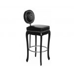 kare design_meble_krzesła i stołki_barowe_ KARE design Krzesło barowe (hoker) Rockstar czarne