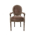 kare  design_meble_krzesła i stołki_krzesła_ KARE design Krzesło Villa Louis Fango Velvet podłokietniki