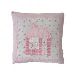 Pink Home Patchworkowa podusia Lovely Home
