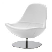 TIRUP kavat Fotel obrotowy biały IKEA