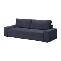 KIVIK Ingebo Sofa trzyosobowa rozkładana granatowy IKEA