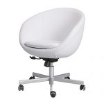 SKRUVSTA / IDHULT biały Krzesło obrotowe - IKEA